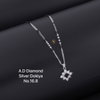 AD Diamond  Designer Silver And Rose Gold Dokiya Wholesale Price In Surat
